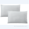 Streifen-Polyester-Falten- und Fade-resistente Bettwäsche-Set
